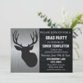 Uitnodigingen van de Deer Hunting Graduation Party (Staand voorkant)