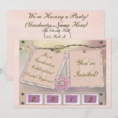 Uitnodigingen van de Dental Hygienist Graduation P (Voorkant / Achterkant)