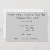 Uitnodigingen van de Dental Hygienist Graduation P (Achterkant)