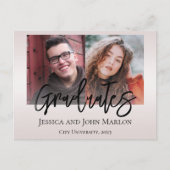 Uitnodigingen van de dubbel-Graduation Partij (Voorkant)