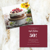 Uitnodigingen van de Elegant Birthday Cake Party