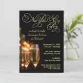 Uitnodigingen van de Eve-partij van het nieuwe jaa (Staand voorkant)