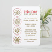 Uitnodigingen van de fancy feestdag (Staand voorkant)