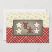 Uitnodigingen van de feestdag Cookie Baking Party (Voorkant)