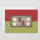 Uitnodigingen van de feestdag Cookie Baking Party (Voorkant)