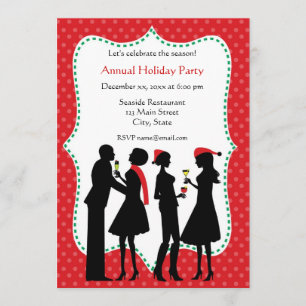 Uitnodigingen van de feestdag-Kantoor