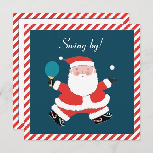 Uitnodigingen van de feestdag-Kantoor (Voorkant / Achterkant)