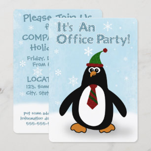 Uitnodigingen van de feestdag-Kantoor