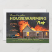 Uitnodigingen van de Funny Housewarming Party | En (Voorkant)