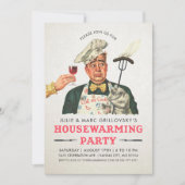 Uitnodigingen van de Funny Housewarming Party | Vi (Voorkant)