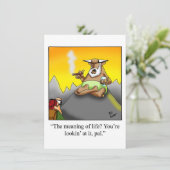 Uitnodigingen van de Funny Retirement Party (Staand voorkant)