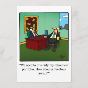 Uitnodigingen van de Funny Retirement Party