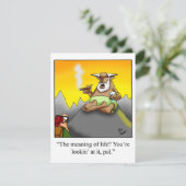 Uitnodigingen van de Funny Retirement Party (Staand voorkant)