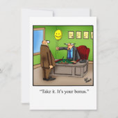 Uitnodigingen van de Funny Retirement Party (Voorkant)