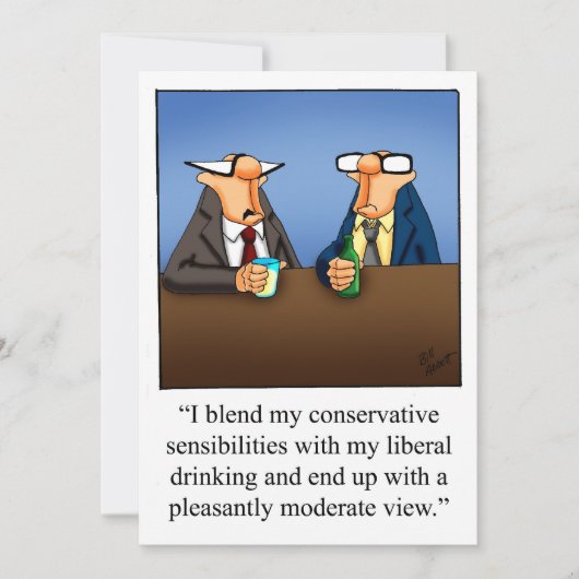 Uitnodigingen van de funny Wine Tasting Party (Voorkant)