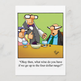 Uitnodigingen van de funny Wine Tasting Party