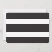 Uitnodigingen van de Glitter Gold Reindeer Kerstpa (Achterkant)