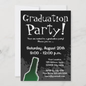 Uitnodigingen van de graduatiepartij | Aangepaste  (Voorkant)
