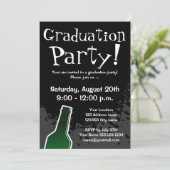 Uitnodigingen van de graduatiepartij | Aangepaste  (Staand voorkant)