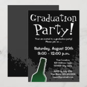 Uitnodigingen van de graduatiepartij | Aangepaste  (Voorkant / Achterkant)