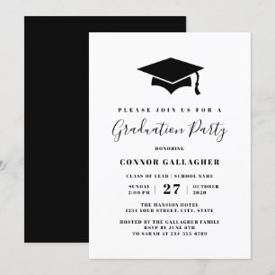 Uitnodigingen van de Graduation Party, Afstudeerka