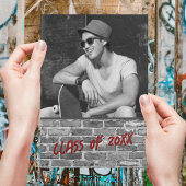 Uitnodigingen van de Graduation Party [Rood]