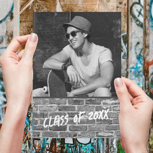 Uitnodigingen van de Graduation Party [Wit]