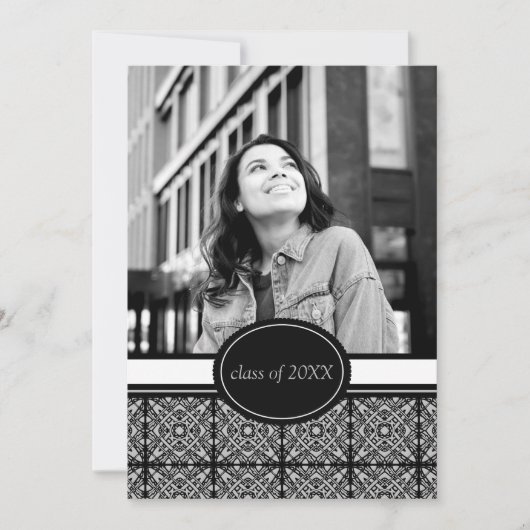 Uitnodigingen van de Graduation Party [Zilver] (Voorkant)