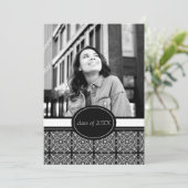 Uitnodigingen van de Graduation Party [Zilver] (Staand voorkant)