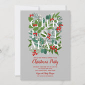 Uitnodigingen van de Griekse partij Elegant CHRIST (Voorkant)