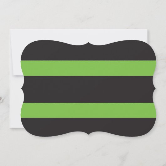 Uitnodigingen van de Halloween Wyed Witch Hallowee (Achterkant)