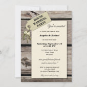 Uitnodigingen van de Home Sweet Home Housewarming  (Voorkant)