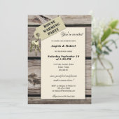 Uitnodigingen van de Home Sweet Home Housewarming  (Staand voorkant)