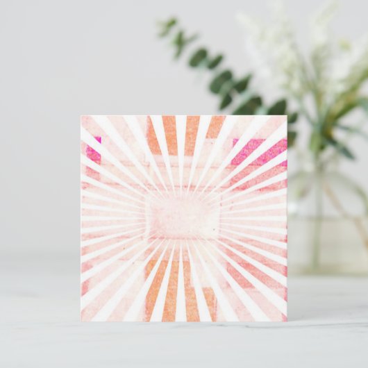 Uitnodigingen van de House Warming Party (Staand voorkant)