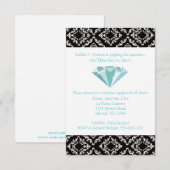 Uitnodigingen van de indienende partij (Blauwgroen (Voorkant / Achterkant)