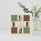 Uitnodigingen van de jaarlijkse "Buurvakantie" (Staand voorkant)