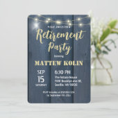 Uitnodigingen van de Kaarten van de regeringspart (Staand voorkant)