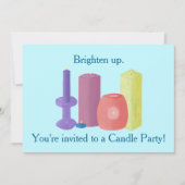 Uitnodigingen van de Kandle Partij voor Kaarten (Voorkant)