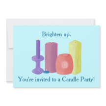 Uitnodigingen van de Kandle Partij voor Kaarten