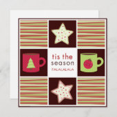 Uitnodigingen van de Kerst Koekjespartij van de Ui (Voorkant / Achterkant)