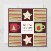 Uitnodigingen van de Kerst Koekjespartij van de Ui (Voorkant)