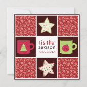 Uitnodigingen van de Kerst Koekjespartij van de Ui (Voorkant)