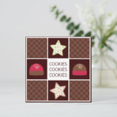 Uitnodigingen van de Kerst Koekjespartij van de Ui (Staand voorkant)