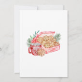 Uitnodigingen van de Koekjespartij van de Vakantie (Achterkant)