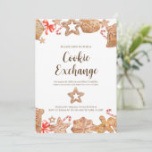 Uitnodigingen van de Koekjespartij van de Vakantie (Staand voorkant)