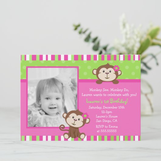 Uitnodigingen van de Maandag Partij (Staand voorkant)