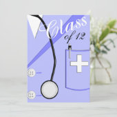 Uitnodigingen van de mannelijke verpleegkundige Gr (Staand voorkant)