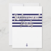 Uitnodigingen van de marine, Nautical Retirement P (Achterkant)