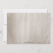 Uitnodigingen van de  Memorial Day Birthday Party (Achterkant)