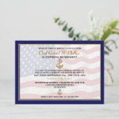 Uitnodigingen van de militaire aftredingspartij (Staand voorkant)